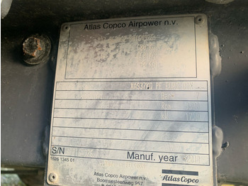 מדחס אוויר Atlas-Copco XAS 37 kd NVT: תמונה 5