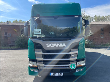 משאית וילונות צד Scania G450 Pritsche+Plane/Wechsler/WECON/StandAC/EU6d: תמונה 2 משאית וילונות צד Scania G450 Pritsche+Plane/Wechsler/WECON/StandAC/EU6d: תמונה 2