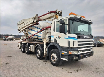 משאית משאבת בטון SCANIA P124