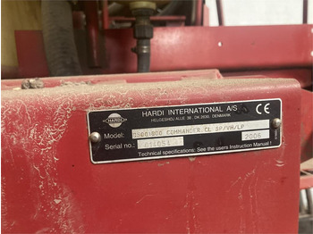 הַחכָּרָה Hardi COMMANDER 2800 L. 20  Hardi COMMANDER 2800 L. 20: תמונה 2