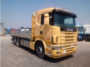 משאית צד נופל/ שטוחה Scania 124 LB 420: תמונה 2