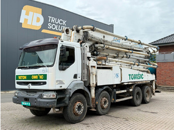 משאית משאבת בטון RENAULT Kerax 420
