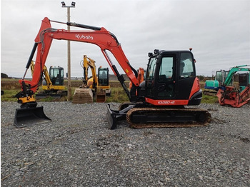 מיני מחפר Kubota Kx080-4a Engcon pyörittäjällä: תמונה 2 מיני מחפר Kubota Kx080-4a Engcon pyörittäjällä: תמונה 2