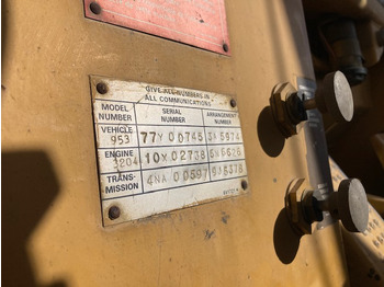 מעמיס זוחל CATERPILLAR 953