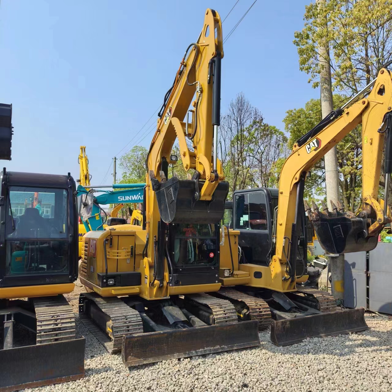מחפר סורק CATERPILLAR 306E2