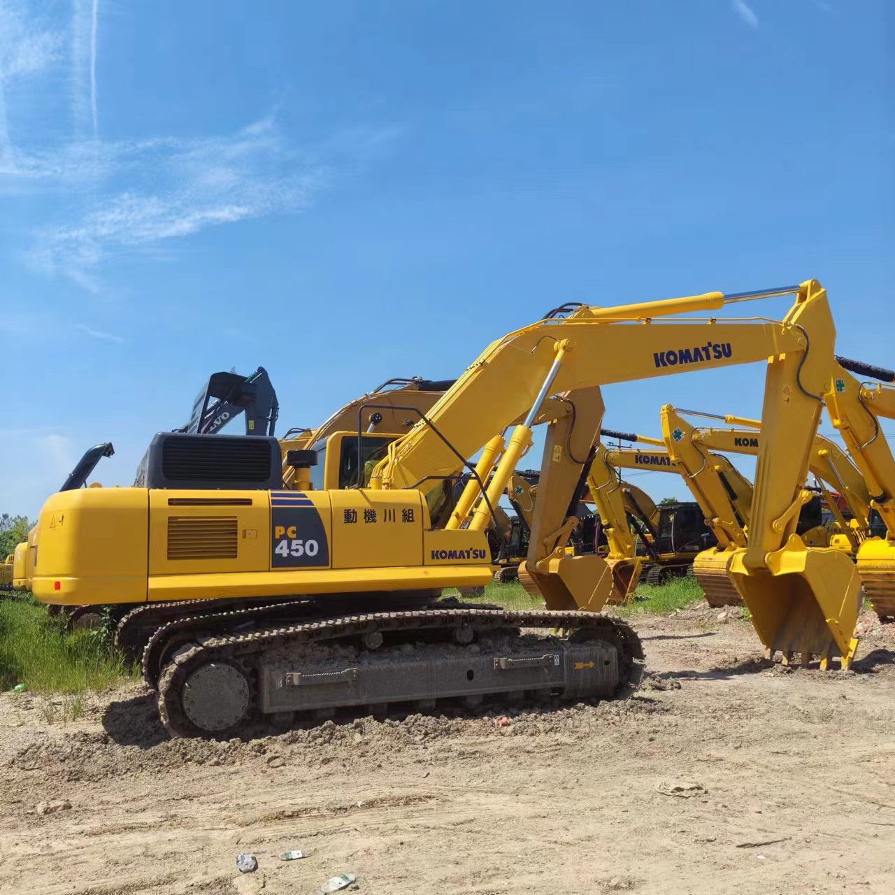 מחפר סורק KOMATSU PC450