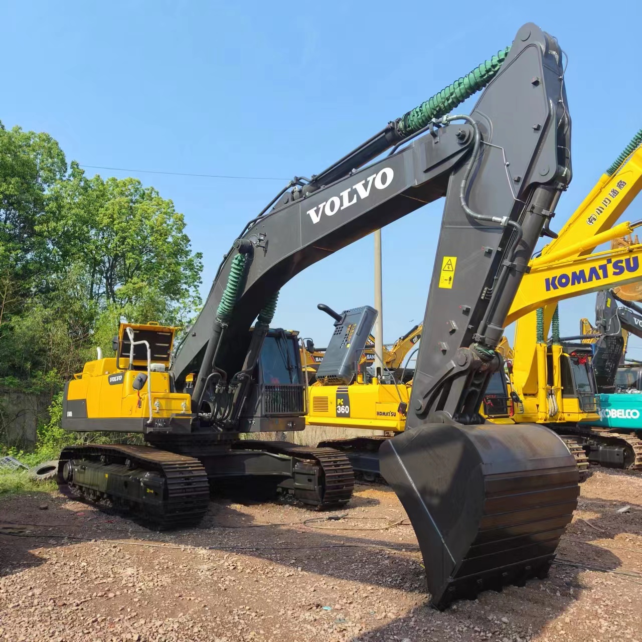 מחפר סורק VOLVO EC480