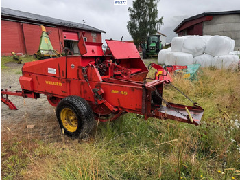 ציוד חציר ומספוא English: Welger AP 45 Square Baler: תמונה 4