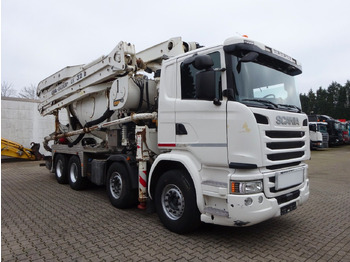 משאית משאבת בטון SCANIA 2