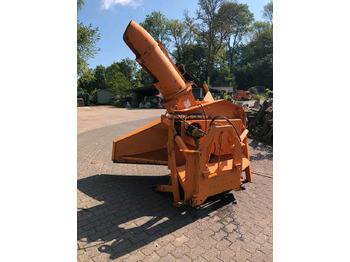 מפוח שלג Schneeschleuder Beilhack HS 135 S Schneefräse Anbau- Schneeschleuder für Unimog 405 U300 U 400 500 405 423 430 530 318 527 427 327: תמונה 3