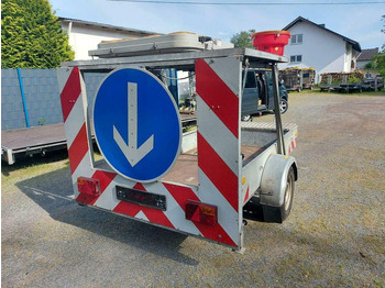 קרון נגרר Trebbiner Absperrtafel Sperrwand Vz616 Nissen Horizont vz615: תמונה 4