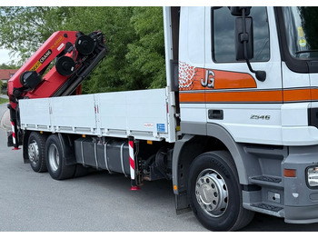 משאית צד נופל/ שטוחה, משאית מנוף Mercedes-Benz * Mercedes Actros * KRAN HDS Palfinger PK 44002 Performance * Sprowadzony * Stan Perfekcyjny *: תמונה 3