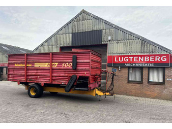 מסיר פסולת/ קרון נגרר חקלאי SCHUITEMAKER