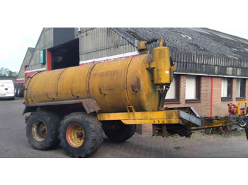 מכל תערובת Veenhuis 8000 ltr. vacuümtank mestverwerking: תמונה 2