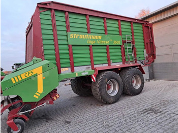 עגלת טעינה עצמית Przyczepa samozbierająca Strautmann 3602 Giga Vitesse 2019 rok: תמונה 3
