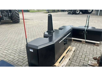 חָדָשׁ משקל נגד עבור מכונה חקלאית Gewichtenblok 2500 KG Ertscomposiet: תמונה 4
