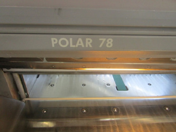 מכונת חיתוך נייר POLAR 78 ES: תמונה 5