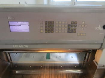 מכונת חיתוך נייר POLAR 78 ES: תמונה 4