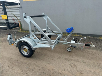 חָדָשׁ נגרר לגלגל כבלים PRZYCZEPA KABLOWA POD BĘBEN KABLOWY KABLI 1350KG / CABLE TRAILER FOR CABLE DRUMS 1350KG: תמונה 4