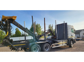 משאית עץ, משאית מנוף Scania G480: תמונה 5