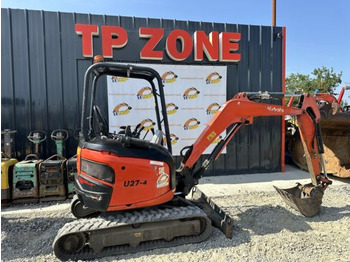 מיני מחפר KUBOTA U27-4