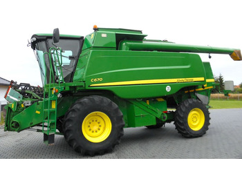 מקצרת קומבינה JOHN DEERE C670