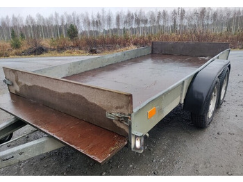 קרון נגרר צד נופל/ שטוח Kärppä Teliperäkärry jarrullinen: תמונה 5