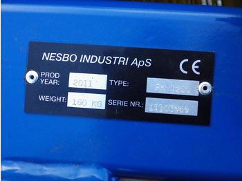 מטאטא Front Kehrmaschine  vollhydraulisch 1200NESBO ISEKI  (2200 netto): תמונה 5