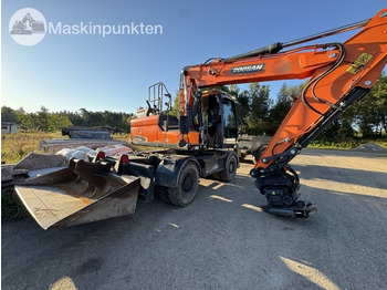 מחפר גלגלים Doosan DX 170 W-5 + Tippvagn + Redskap: תמונה 5 מחפר גלגלים Doosan DX 170 W-5 + Tippvagn + Redskap: תמונה 5