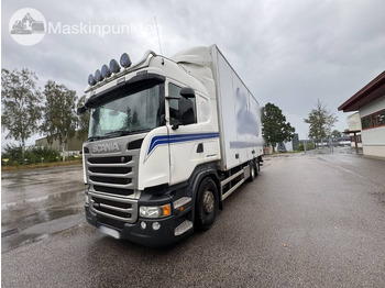 משאית תיבה SCANIA R 490