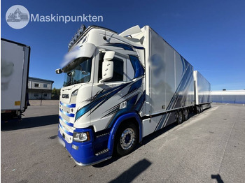 משאית תיבה SCANIA R 520