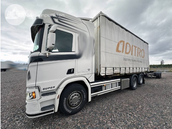 מוביל מכולות/ משאית החלפת גוף SCANIA R 580