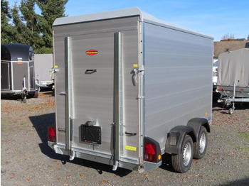 קרון נגרר בתיבה סגורה Böckmann PKW Anhänger Alu Koffer KT-AL 3015/20 M F Rampe/Tür: תמונה 3