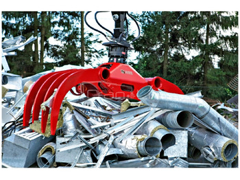 מכונת אחיזה Hiab Loglift RC50 chwytak do biomasy / złomu: תמונה 4