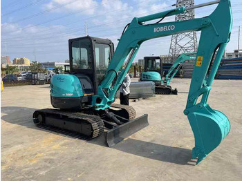 מחפר Used Mini Kobelco Sk55 5tons Excavator for Sale  Used Construction Machinery Export: תמונה 3