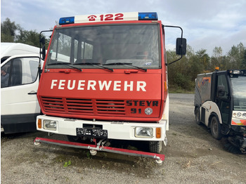 משאית אש Steyr 791 4х4, 27000 км.Водоноска, FEUERWEHR,: תמונה 4