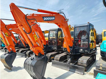מחפר סורק Used Digger Doosan Dh55 Construction Machinery Construction Digger Used Doosan Dh55 Cheap Excavator: תמונה 3
