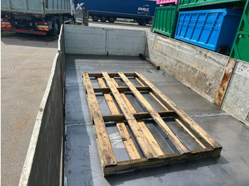 מכולת גלגול CONTAINER SCARRABILE USATO A PIANALE CON SPONDE: תמונה 5