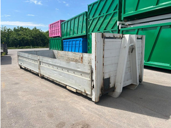 מכולת גלגול CONTAINER SCARRABILE USATO A PIANALE CON SPONDE: תמונה 2