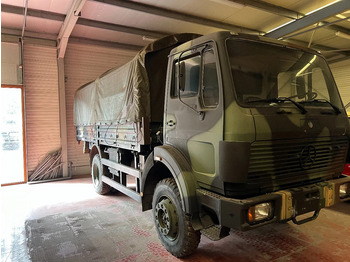 משאית וילונות צד Mercedes-Benz 1017 A/4X4: תמונה 3