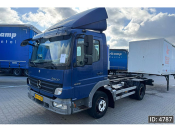 מוביל מכולות/ משאית החלפת גוף MERCEDES-BENZ Atego 816