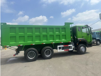 מזהיר HOWO Haohan 6✖4 Dump Truck Green: תמונה 4 מזהיר HOWO Haohan 6✖4 Dump Truck Green: תמונה 4