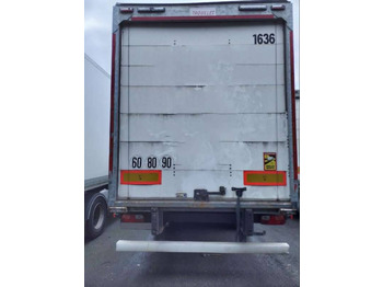 סמיטריילר בתיבה סגורה Semi-remorque 3 Essieux SEMI RECONDITONNEE -38 TONNES PORTE RELEVANTE: תמונה 3