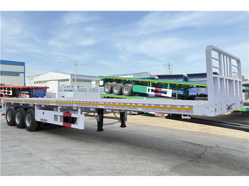 חָדָשׁ סמיטריילר מוביל מכולות/ החלפת גוף 2025 New Model 40ft Flatbed Semi Trailer for Sale In Saudi Arabia: תמונה 2