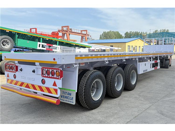 חָדָשׁ סמיטריילר מוביל מכולות/ החלפת גוף 2025 New Model 40ft Flatbed Semi Trailer for Sale In Saudi Arabia: תמונה 3