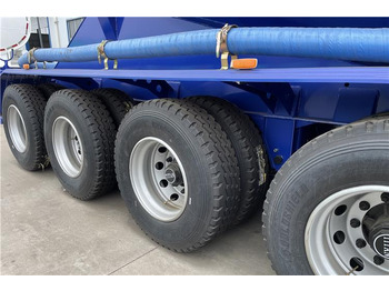 חָדָשׁ סמיטריילר עבור הובלה של מלט TITAN 4 Axle 60 Ton Bulker Cement Tanker Trailer for Sale In United Arab Emirates: תמונה 5