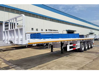 סמיטריילר צד נופל/ שטוח TITAN