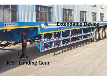 חָדָשׁ סמיטריילר עם מטען נמוך TITAN 6 Axle Extendable Trailer for Sale in Chile: תמונה 3