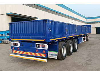 סמיטריילר צד נופל/ שטוח TITAN