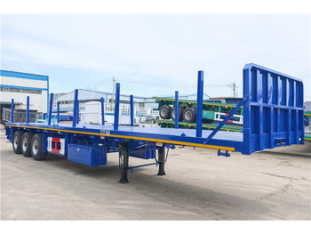 חָדָשׁ סמיטריילר שלדה TITAN Tri Axle 40 foot Semi Truck Flatbed Trailer In Sierra Leone: תמונה 2